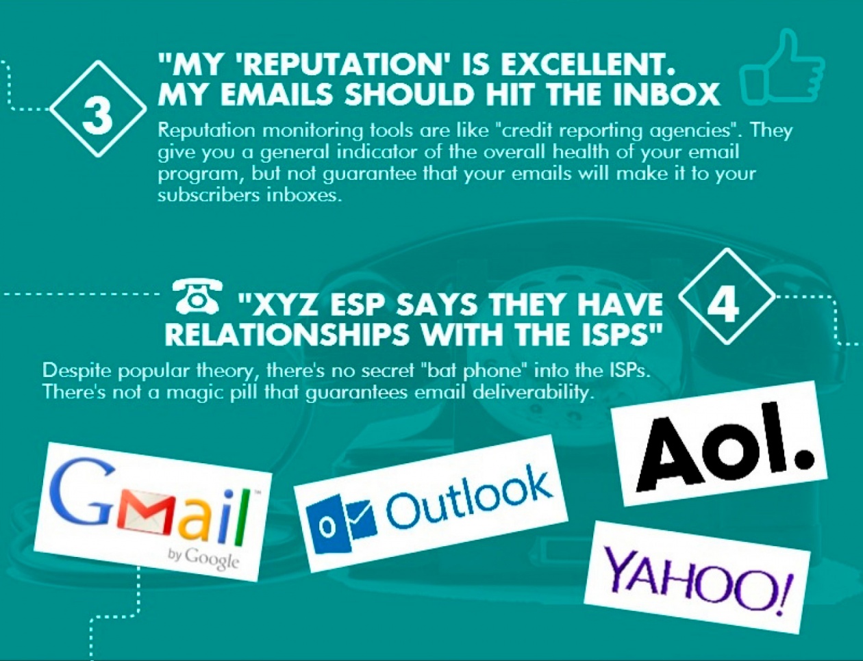 mitos email entregabilidad